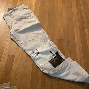 Club Room 34x32 nautical chinos